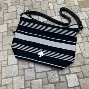 Never Used Kate Spade Striped Handbag (Medium)
